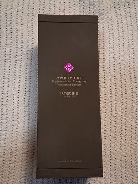 New-Amethyst Oxygen Instant Energizing Activating Serum By: Kristals Cosmetics